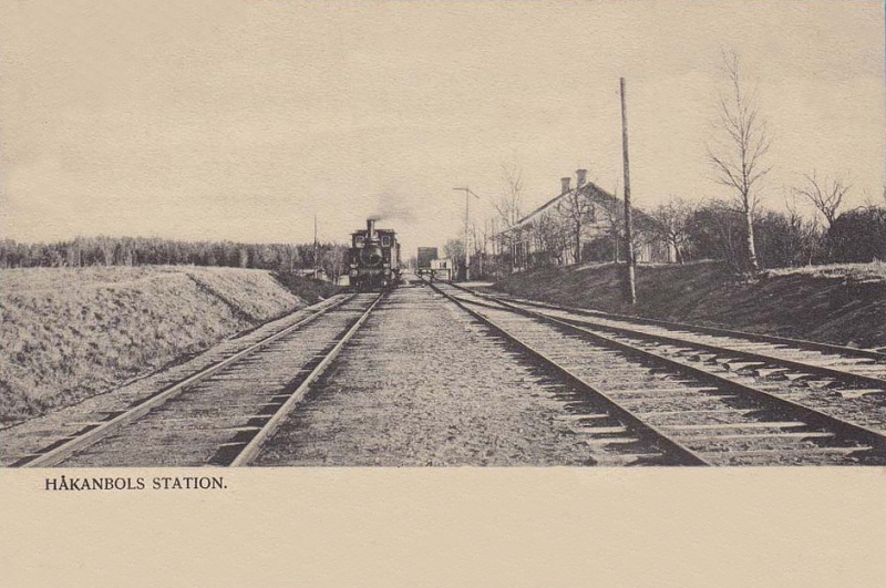 Degerfors, Håkanbols Station 1919