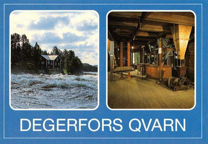 Degerfors Qvarn  Vykort