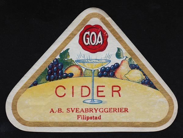 Filipstad, AB Sveabryggerier, Cider