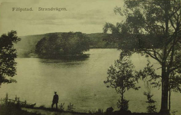 Filipstad Strandvägen 1912