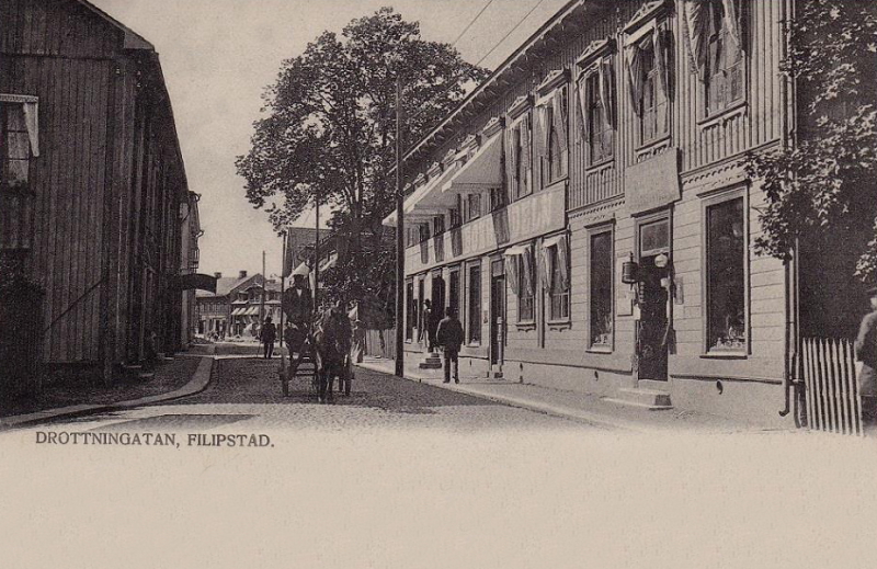 Filipstad Drottninggatan 1903