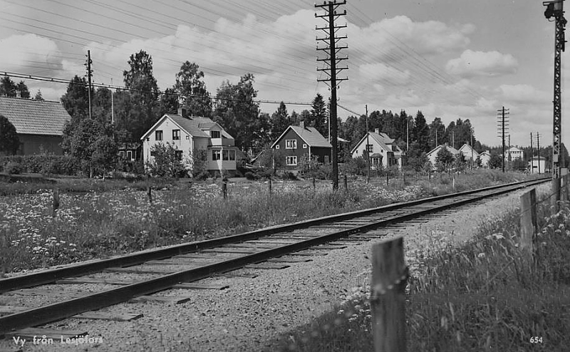 Filipstad, Vy från Lesjöfors 1958