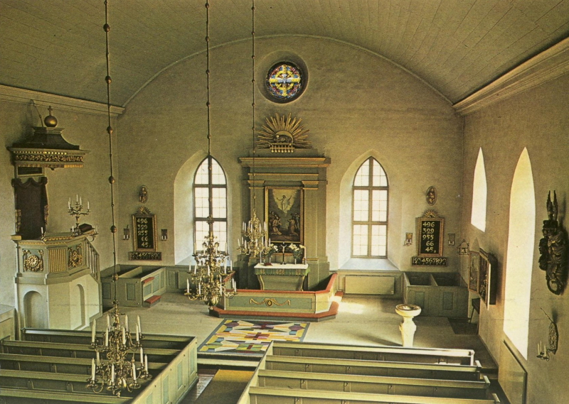 Öland, Torslunda Kyrka, Interiör