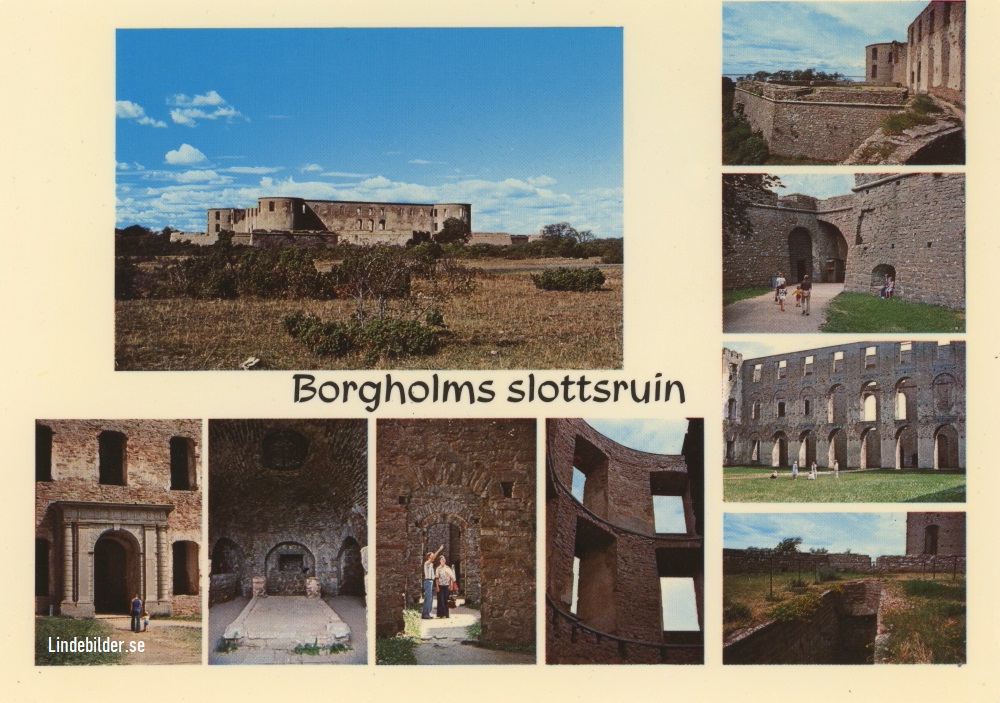 Öland, Borgholms Slottsruin