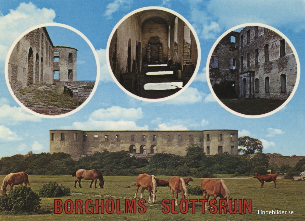 Öland, Borgholms Slottsruin