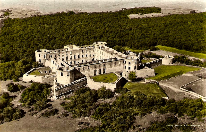 Öland, Borgholm Slottsruin