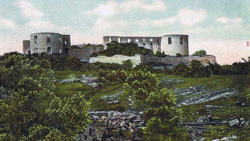 Öland, Borgholms Slottsruin