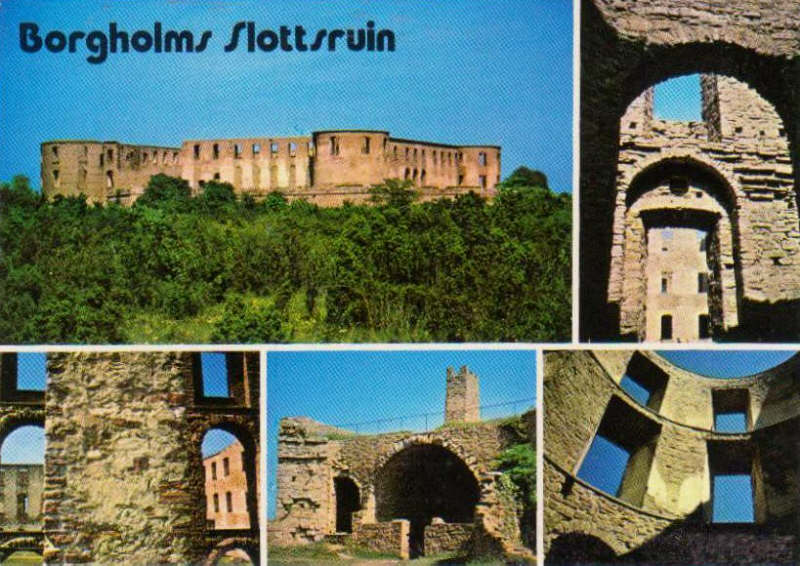 Öland, Borgholms Slottsruin