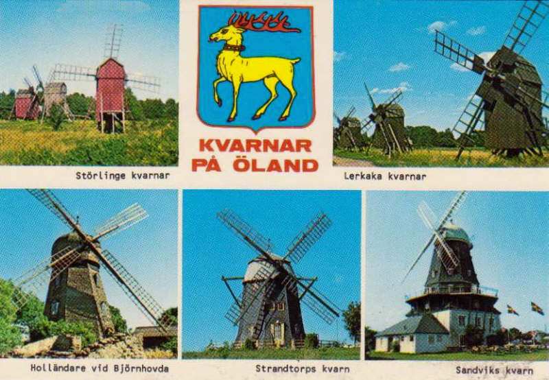 Kvarnar på Öland