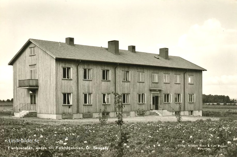 Öland, Elevbostaden, Annex till Folkhögskolan, ÖL Skogsby