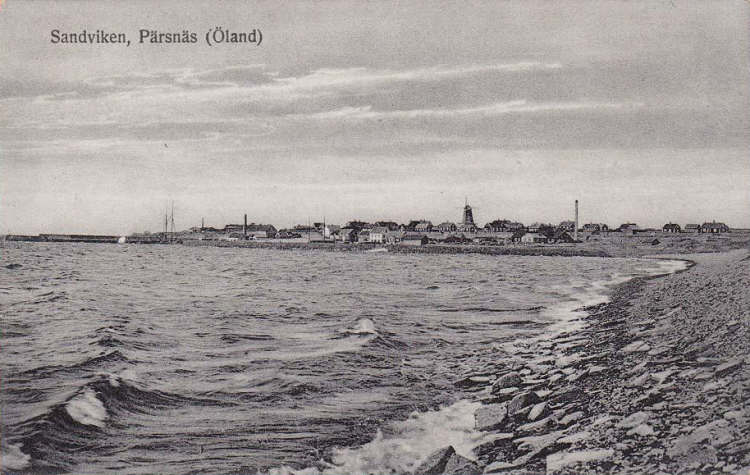 Öland, Borgholm Sandviken Pärsnäs 1915