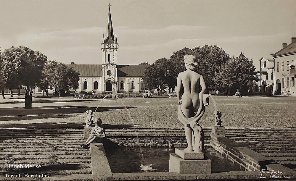 Öland, Borgholm Torget