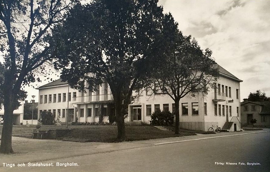 Öland, Tings och Stadshuset, Borgholm