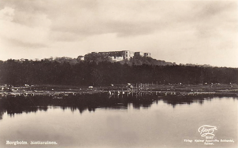 Öland, Borgholm Slottsruinen