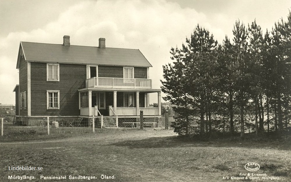 Mörbylånga. Pensionat Sandbergen. Öland
