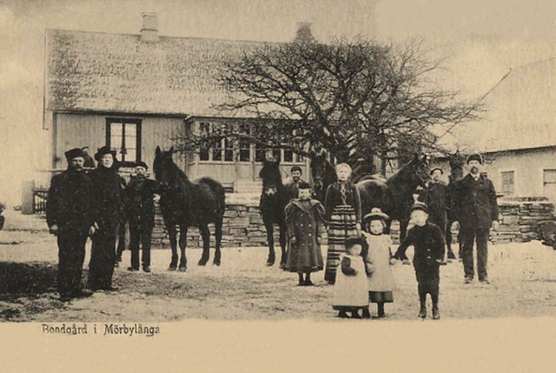 Öland, Bondgård i Mörbylånga 1903