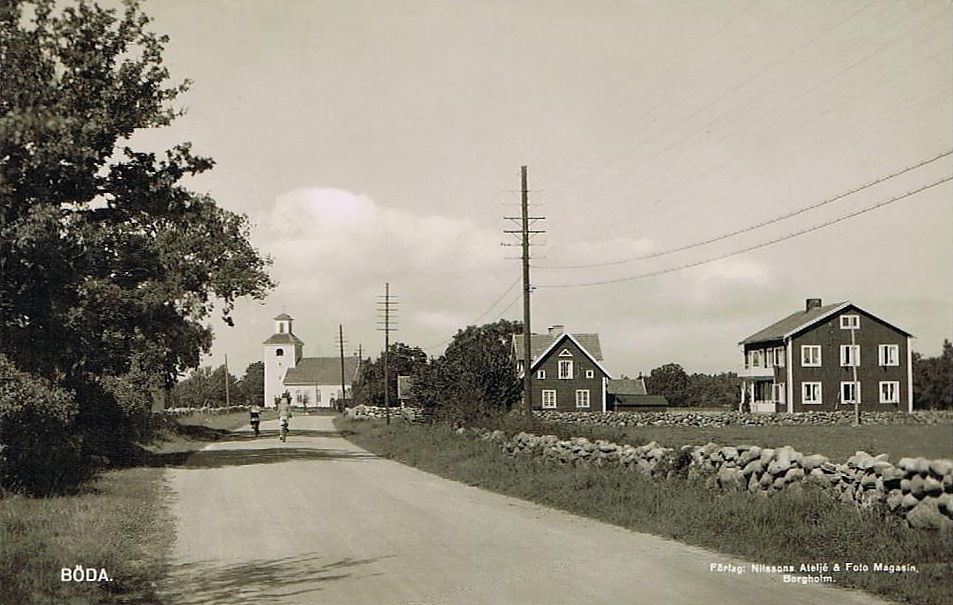 Öland, Böda Kyrka 1954