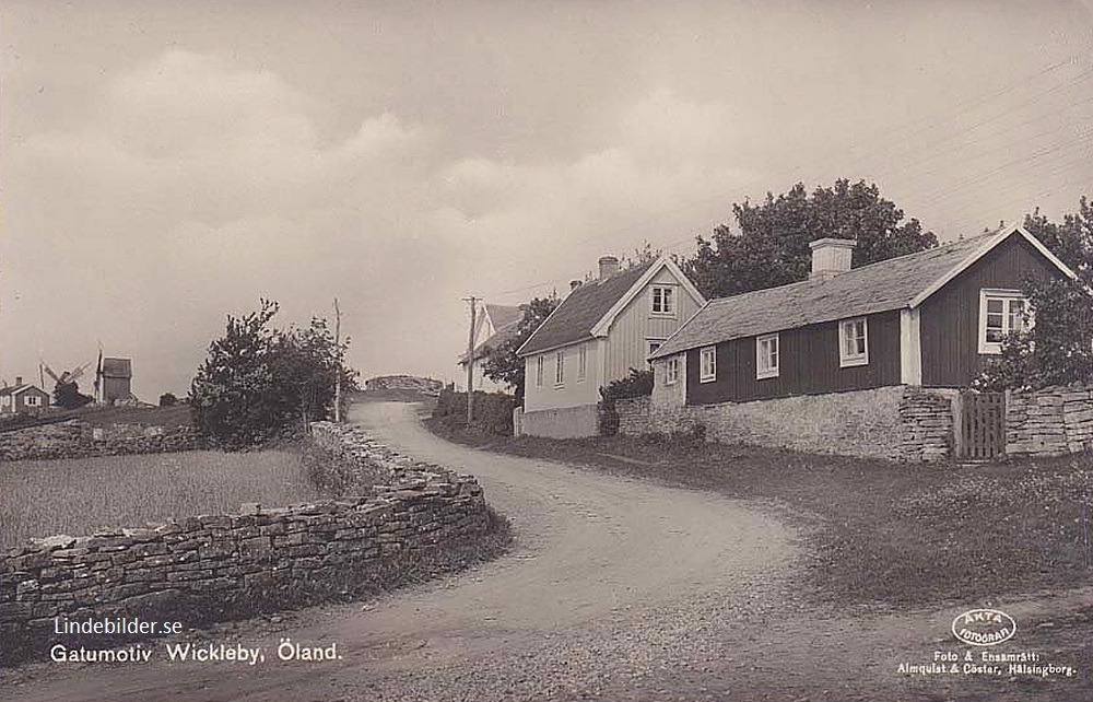 Gatumotiv Wickleby, Öland