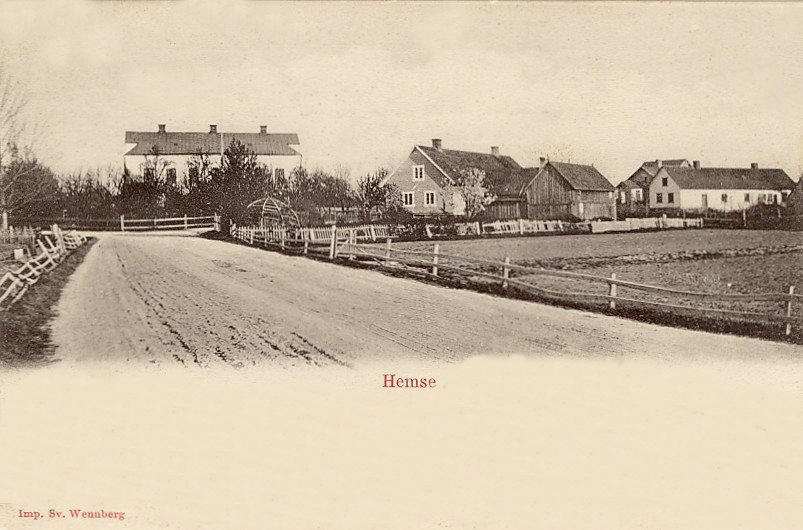 Gotland, Hemse 1902 - Lindebilder från Lindesberg