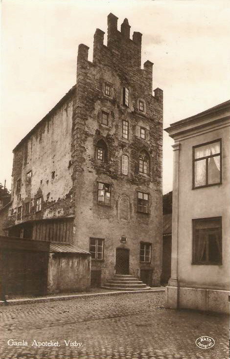 Gotland, Visby Gamla Apoteket 1931