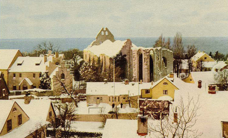 Gotland, Visby Utsikt från Norderklint