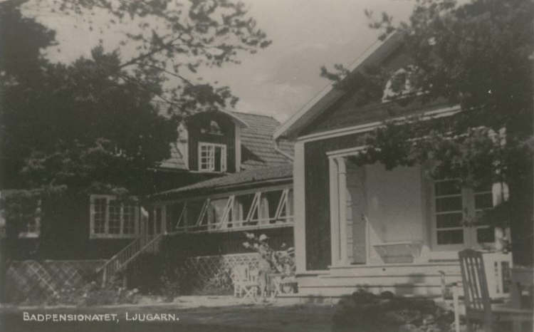 Gotland, Ljugarn Badpensionatet 1925