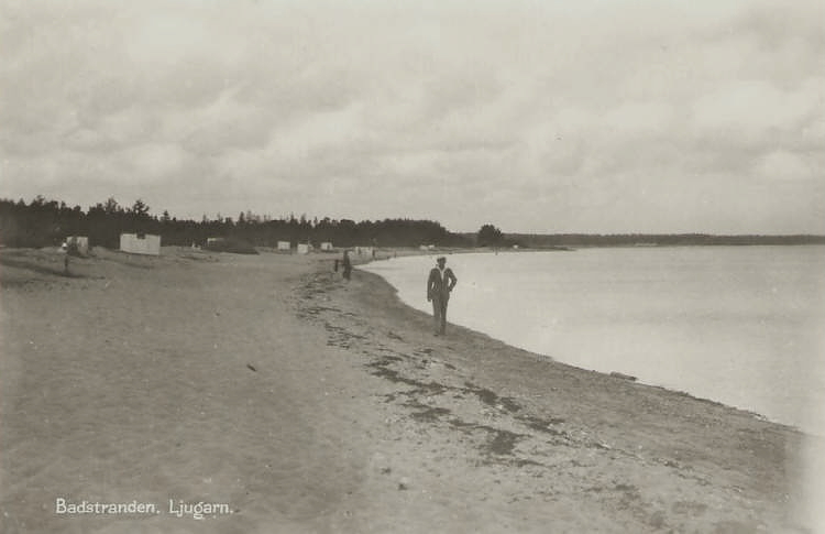 Gotland, Ljugarn Badstranden