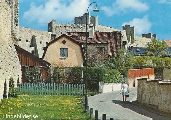 Gotland, Visby, Norra Muren från Silverhättan