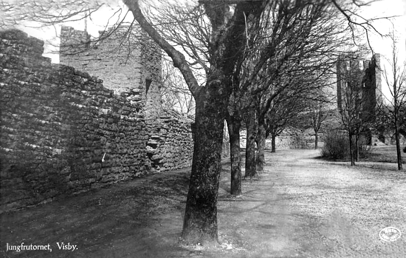 Gotland, Visby Jungfrutornet 1922