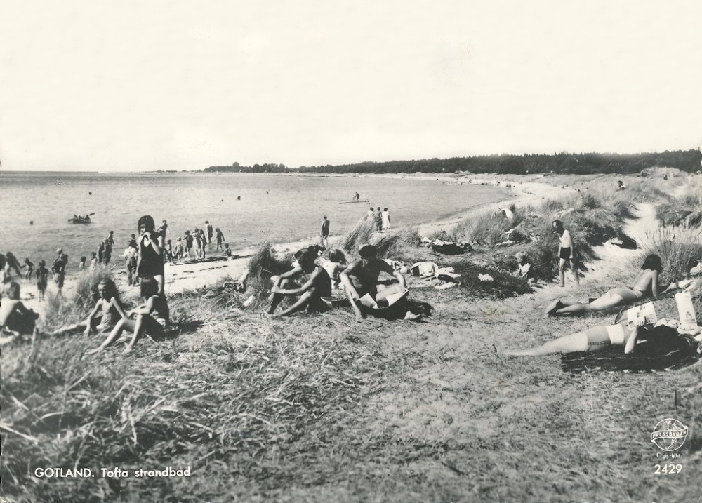 Gotland, Tofta Strandbad