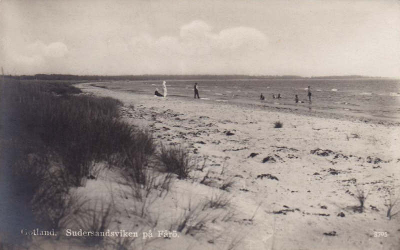 Gotland, Sudersandsviken på Fårö