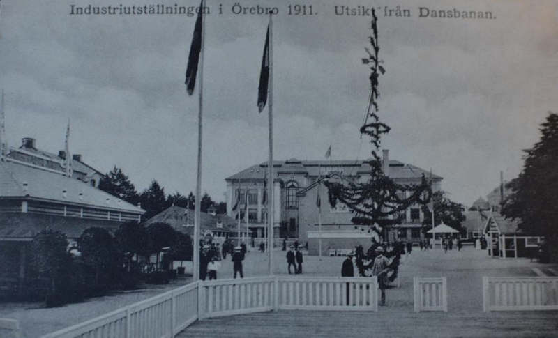 Örebro Industriutställningen 1911, Utsikt från Dansbanan