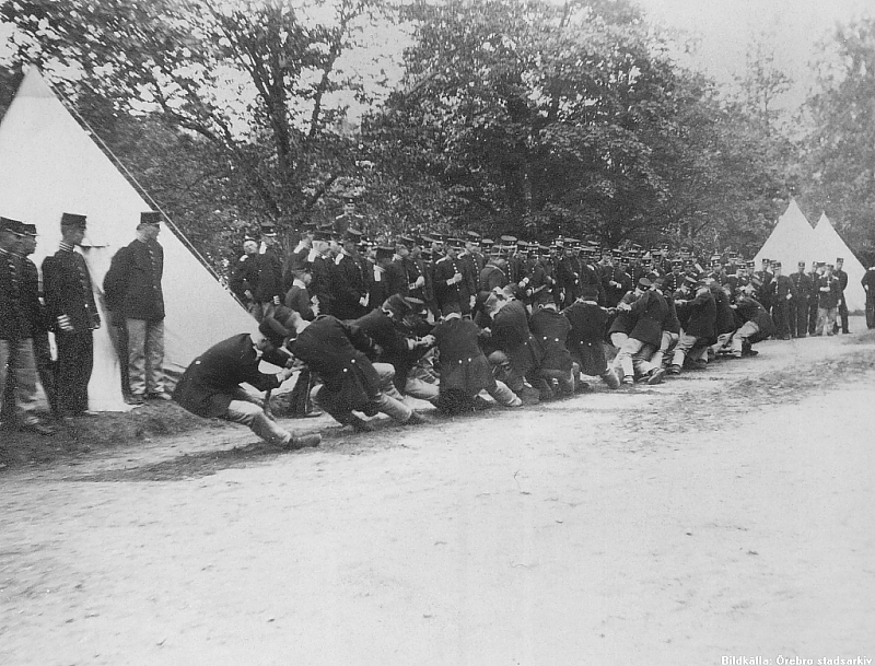 Kumla, Sannahed Dragkamp 1909