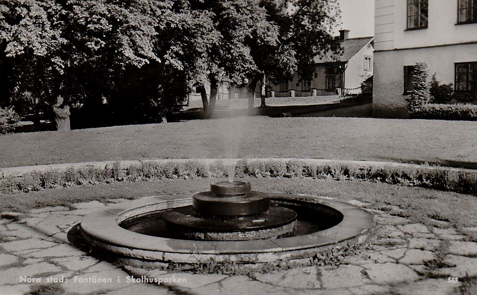 Nora Stad,  Fontänen i Skolhusparken