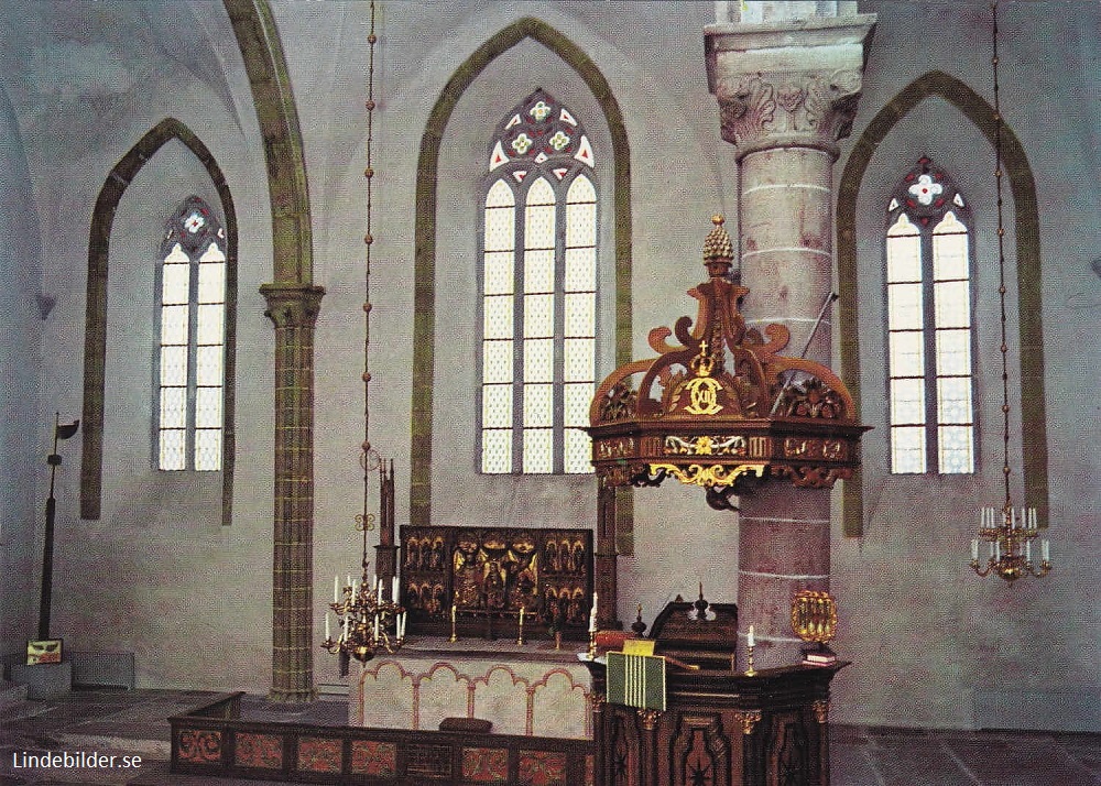 Gotland, Källunge Kyrka, Interiör