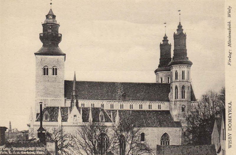 Gotland, Visby Domkyrka 1903