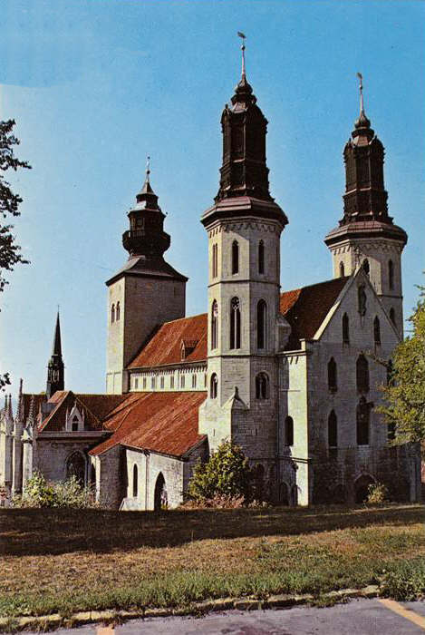 Gotland, Visby Domkyrka exteriör