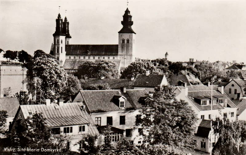 Gotland, Visby Sta Maria Domkyrka