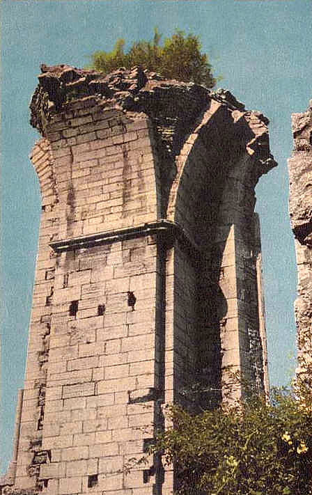 Gotland, Visby St Hans Ruin 1951