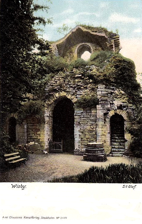 Gotland, Wisby,  St Olof
