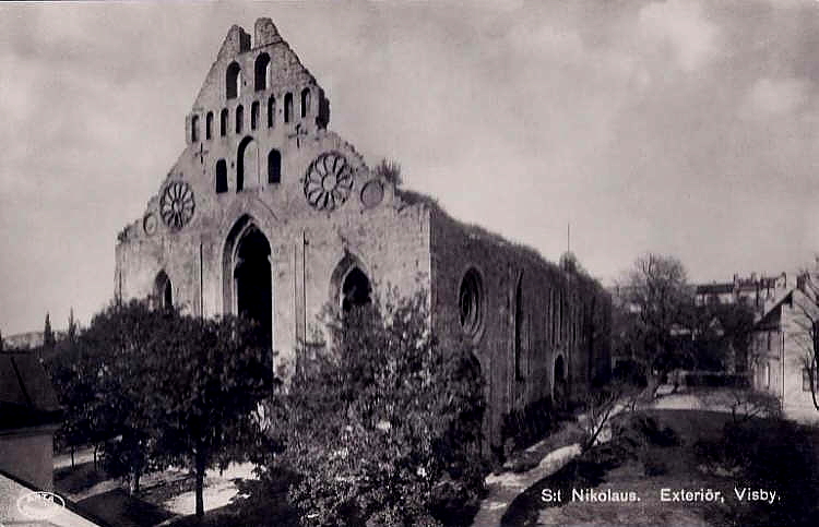 Gotland, Visby St Nicolaus Exteriör