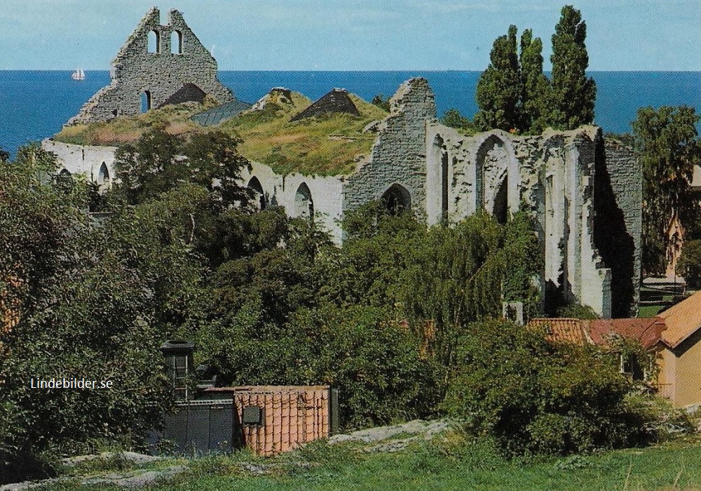 Gotland. Visby, ST Nicolai Ruin