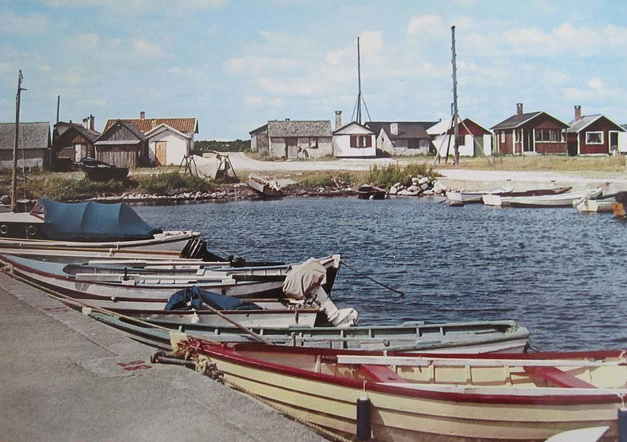 Gotland, Herta Fiskeläge, Ner - Lindebilder från Lindesberg