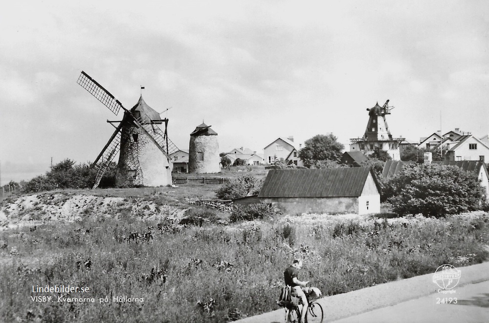 Gotland, Kvarnarna på Hällarna