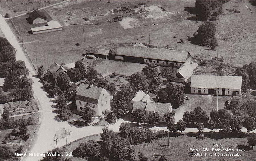 Gotland, Bäl,  Firma Hilding Wallin,1961