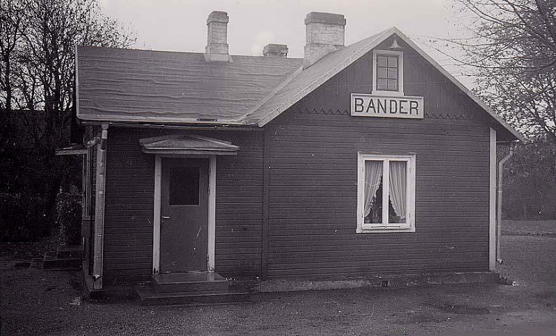 Gotland, Bander Järnvägsstation