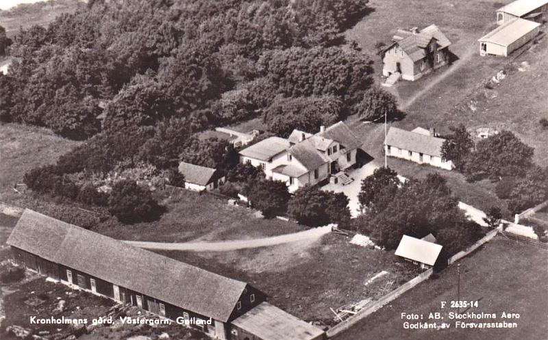 Gotland, Kronholmens Gård, Västergarn