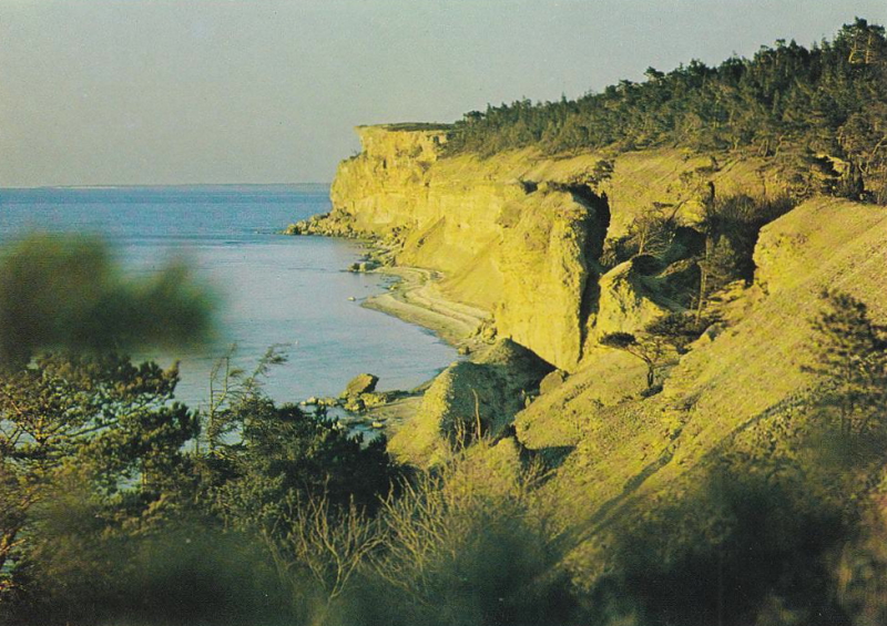 Gotland, Kusten vid Rövar Liljas Håla, Högklint