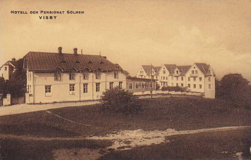 Gotland, Visby Hotell och Pensionat  1920