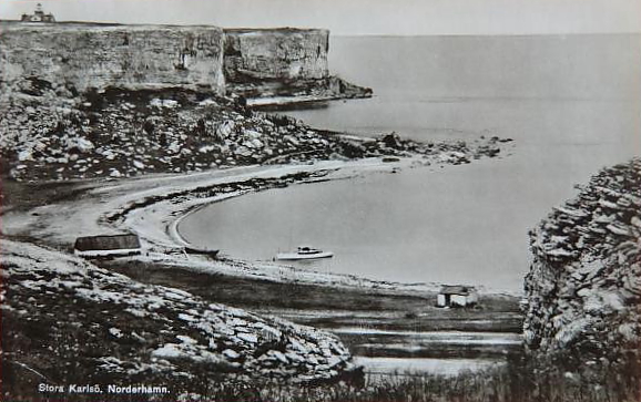 Gotland, Stora Karlsö, Norderhamn 1961